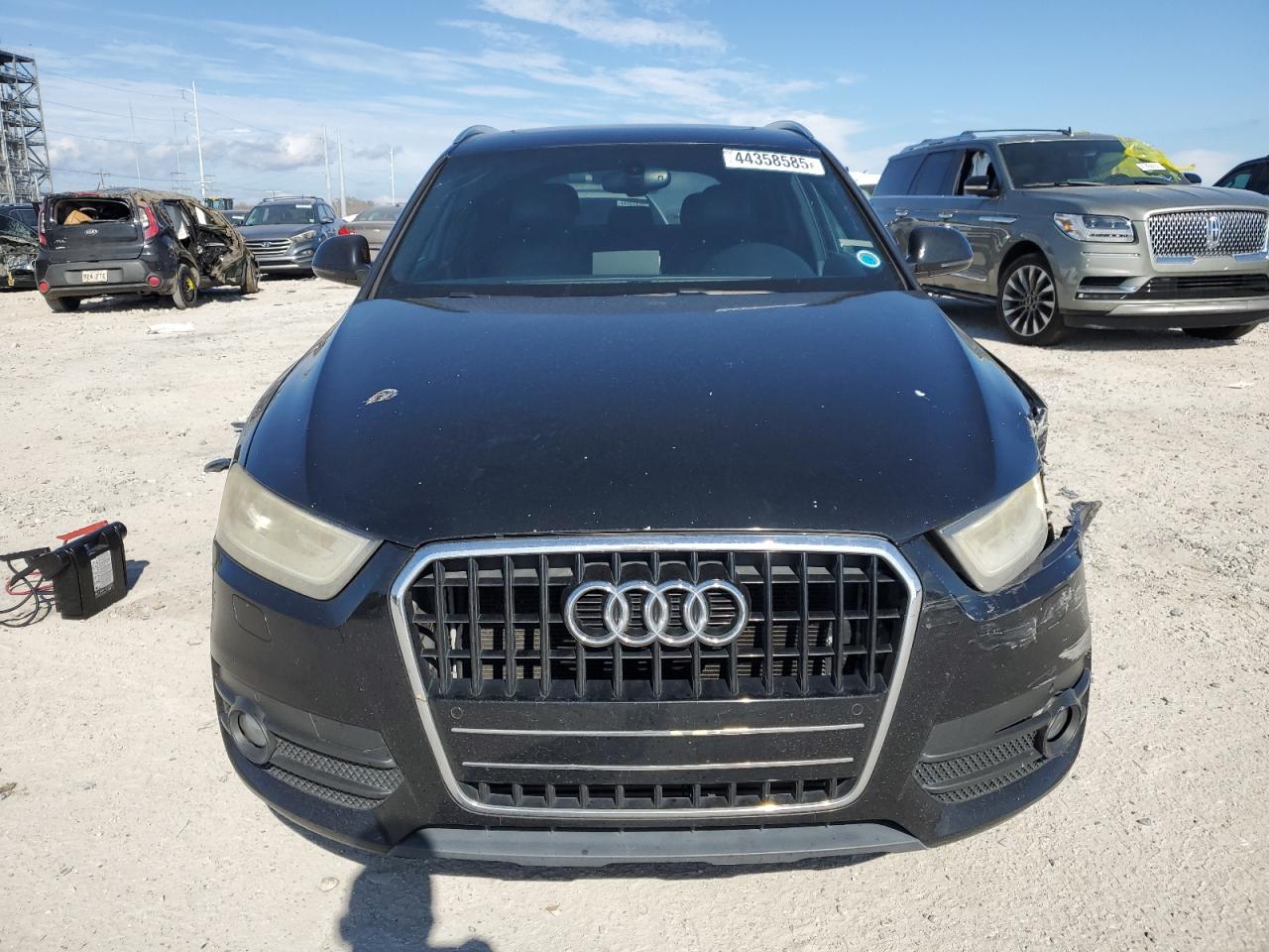 2015 Audi Q3 VIN WA1BFCFS3FR002230 Copart auction photo, all over / front end damage thumbnail 5