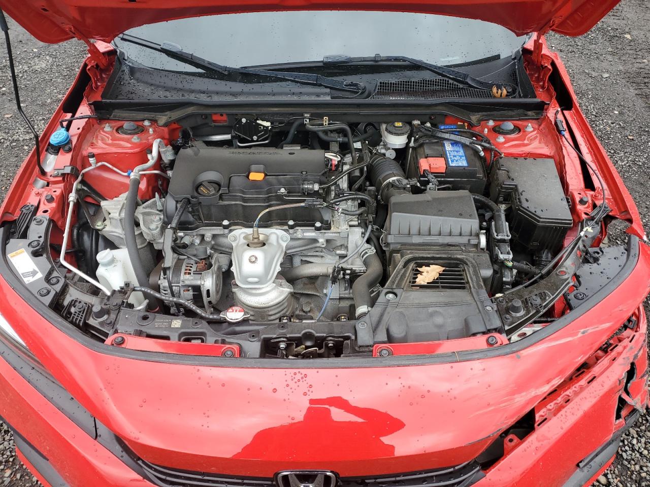 2022 Honda Civic VIN 2HGFE2F52NH565302 Copart auction photo, front end / side damage thumbnail 12