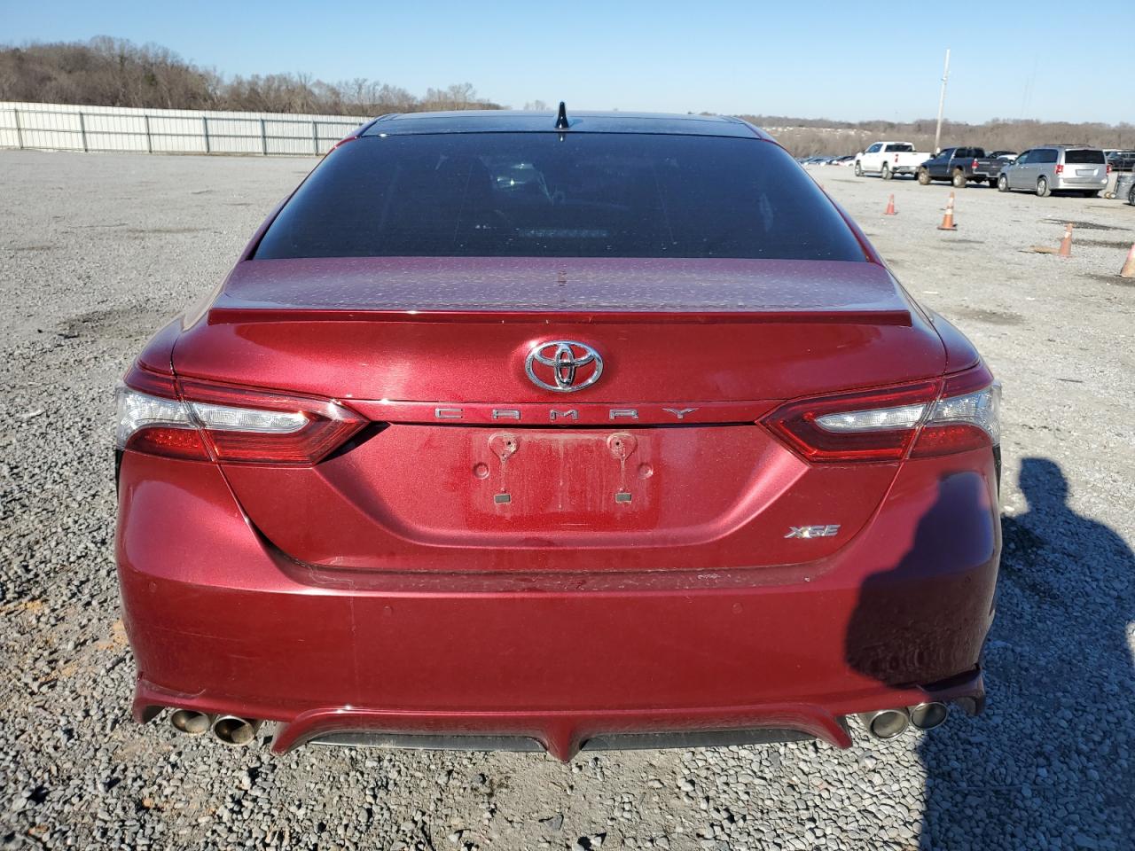 2018 Toyota Camry VIN 4T1BZ1HK0JU505505 Copart auction photo, front end / side damage thumbnail 6