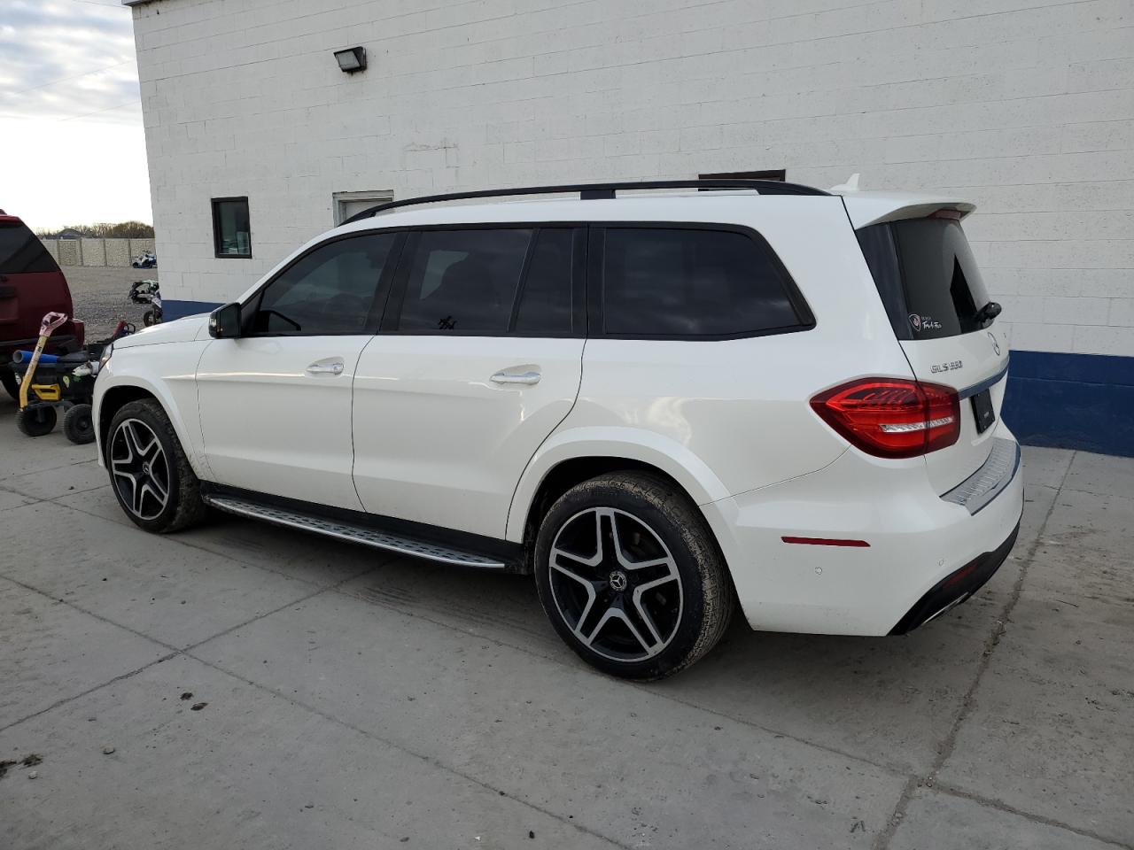2017 Mercedes-Benz GLS-klasse VIN 4JGDF7DE8HA957380 Copart auction photo, front end damage thumbnail 2