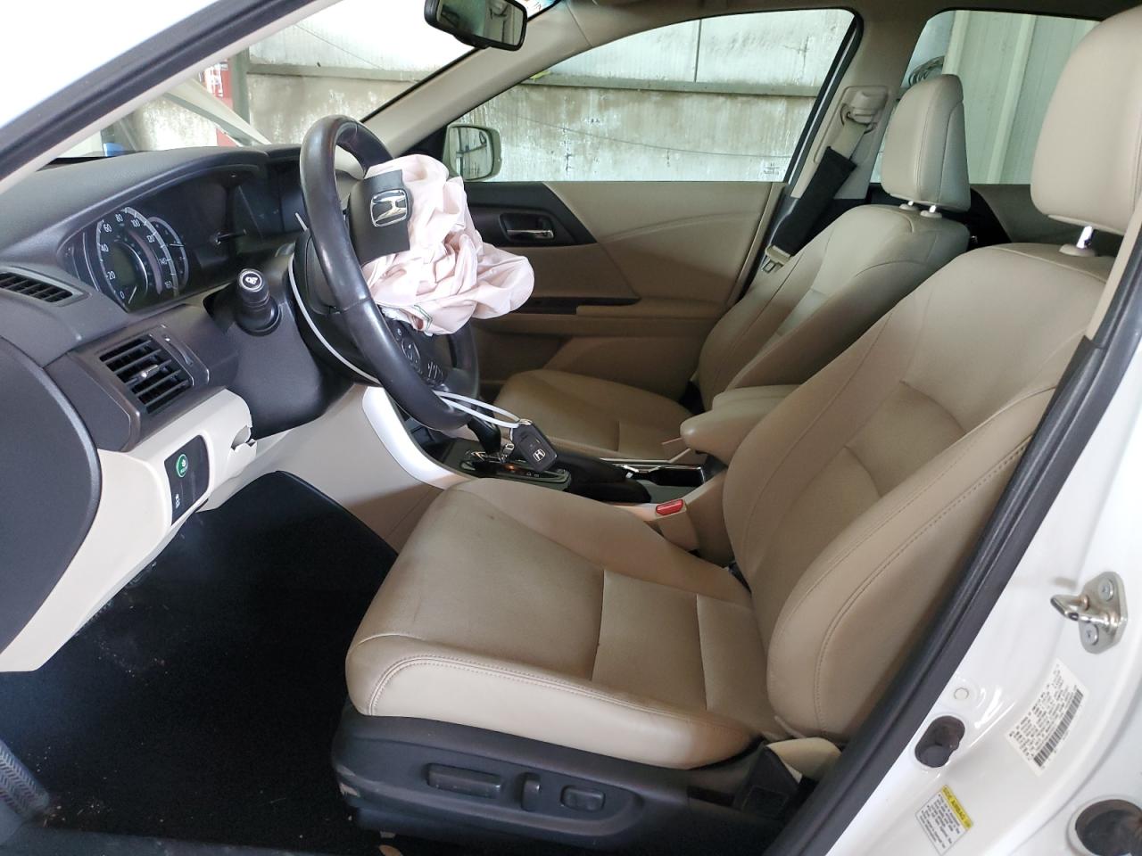 2014 Honda Accord VIN 1HGCR3F86EA036411 Copart auction photo, front end damage thumbnail 7