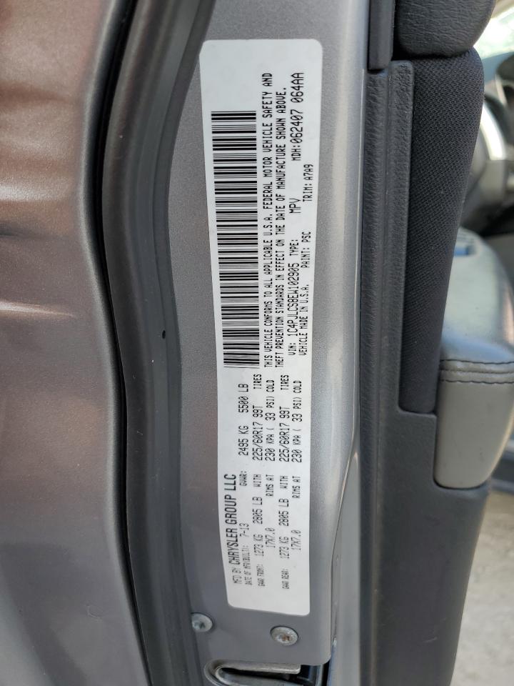 2014 Jeep Grand Cherokee VIN 1C4PJLCS8EW102905 Copart auction photo, all over / undercarriage damage thumbnail 13