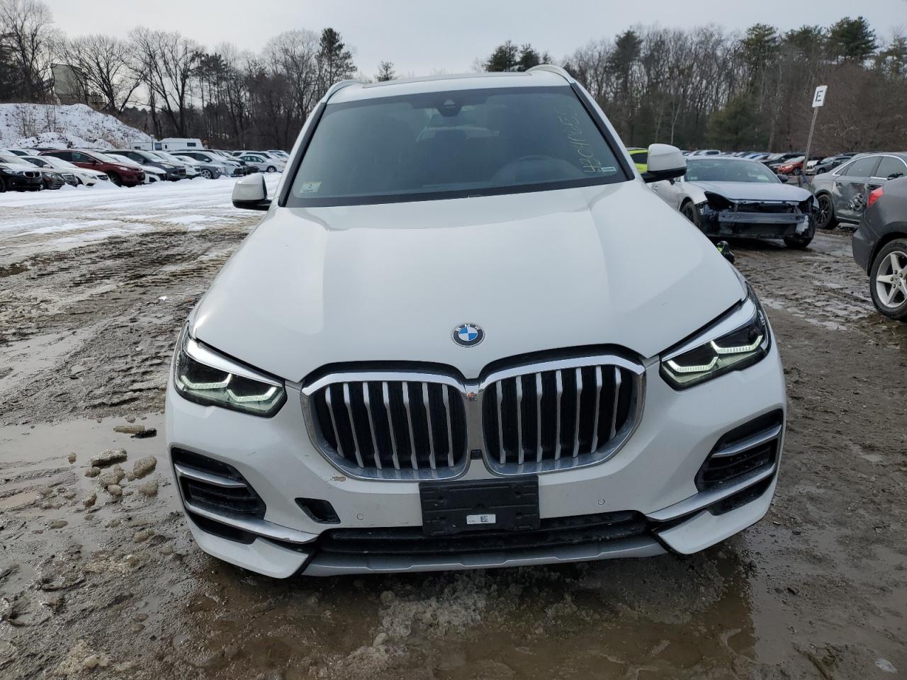 2023 BMW X5 VIN 5UXCR6C09P9R61315 Copart auction photo, undercarriage / front end damage thumbnail 5