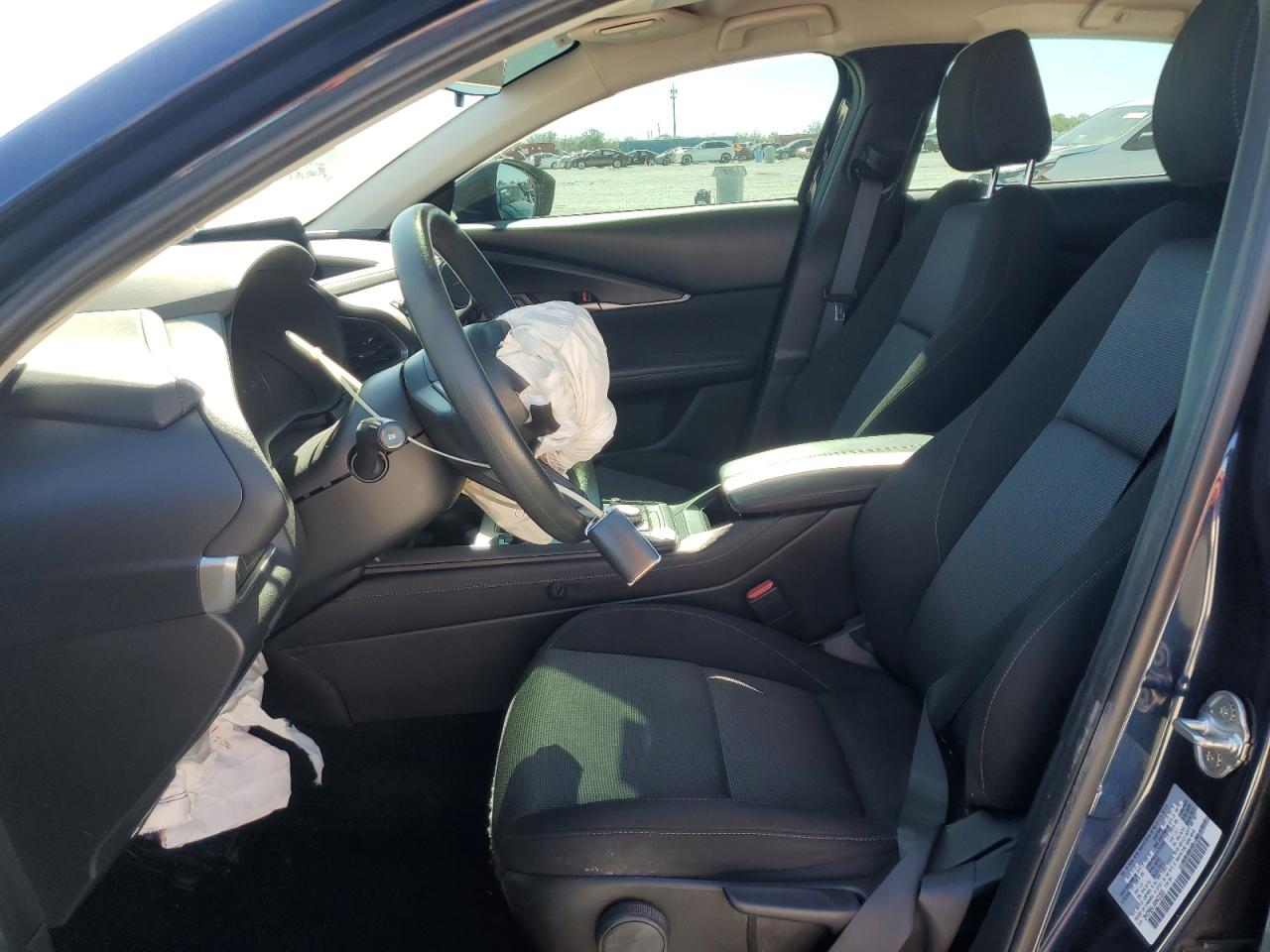2022 Mazda CX-30 VIN 3MVDMBAL4NM400995 Copart auction photo, all over damage thumbnail 7