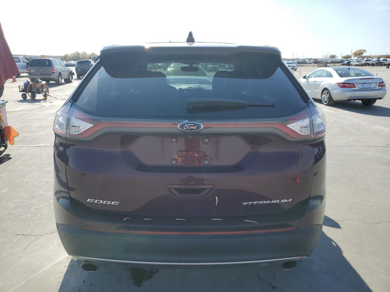 2018 Ford Edge VIN 2FMPK3K89JBB58359 Copart auction photo, front end damage thumbnail 6