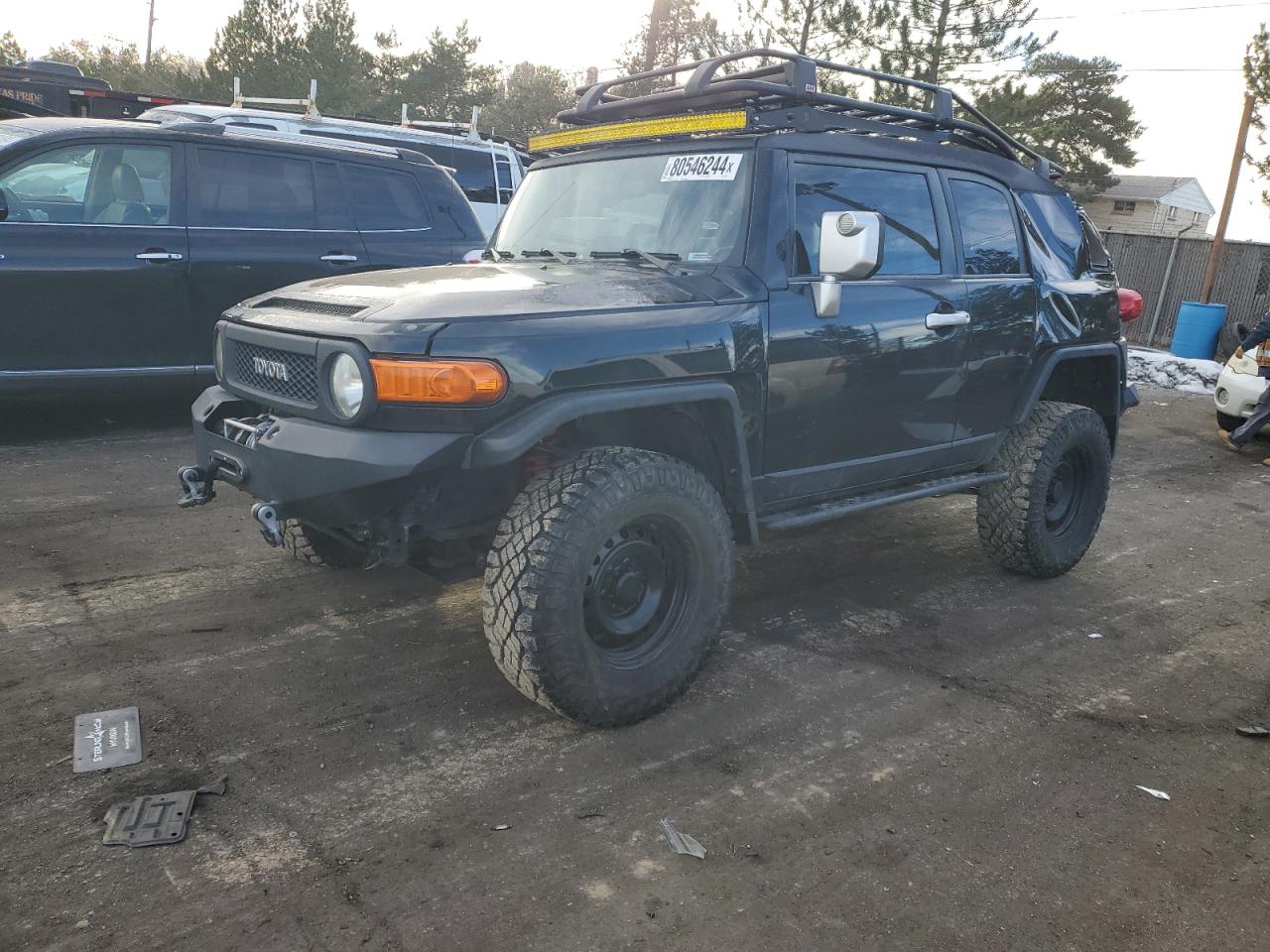 2007 Toyota FJ Cruiser VIN JTEBU11F970043764
