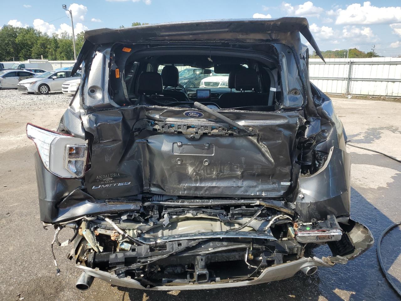 2020 Ford Explorer VIN 1FMSK7FHXLGB46437 Copart auction photo, rear end damage thumbnail 6