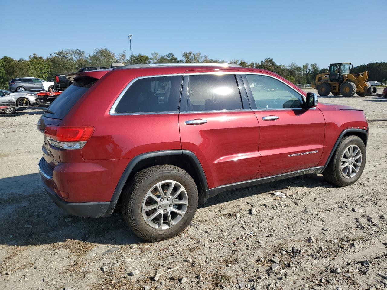 2014 Jeep Grand Cherokee VIN 1C4RJEBG2EC249059 Copart auction photo, front end / minor dent/scratches damage thumbnail 3