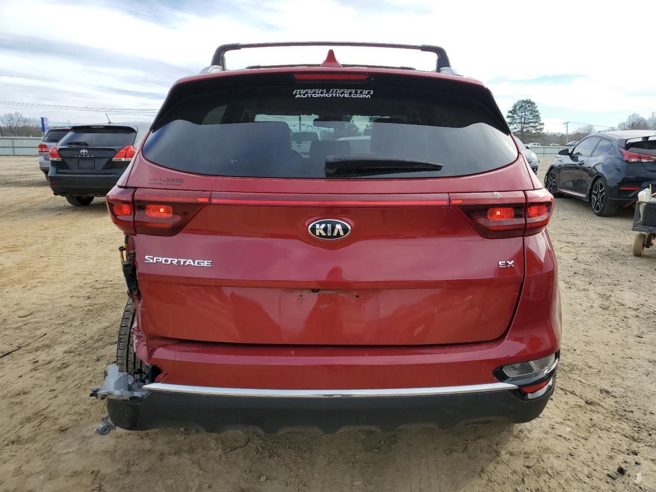 2020 KIA Sportage VIN KNDPN3AC8L7736965 Copart auction photo, rear end damage thumbnail 6
