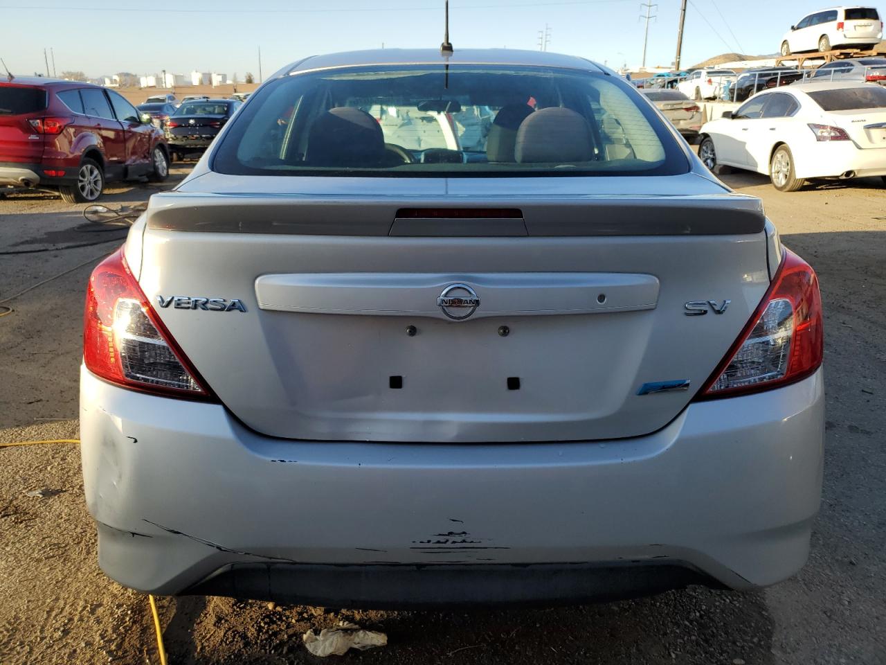 2015 Nissan Versa VIN 3N1CN7AP3FL914647 Copart auction photo, side / rear end damage thumbnail 6
