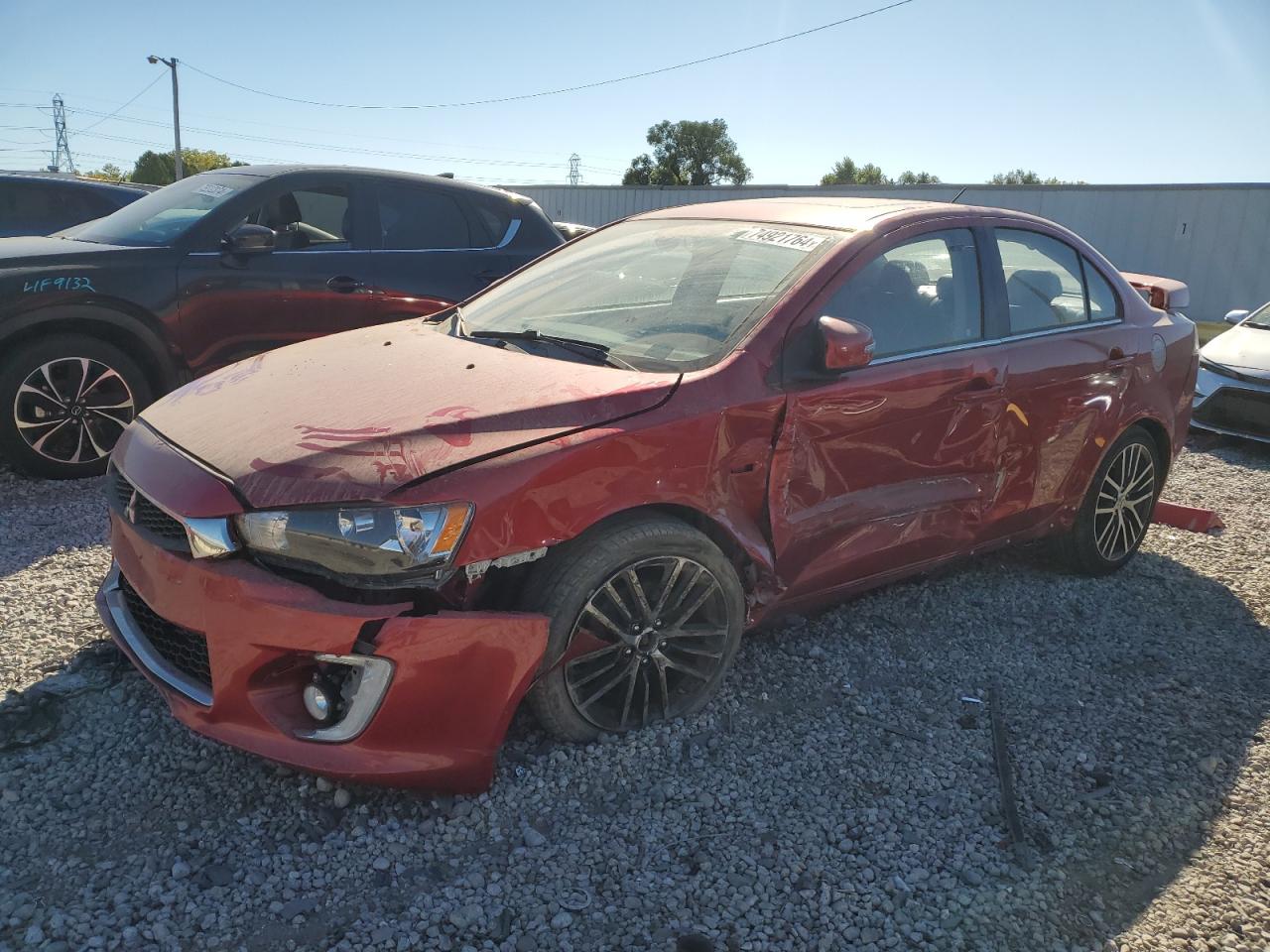 2016 Mitsubishi Lancer VIN JA32U8FW8GU003527