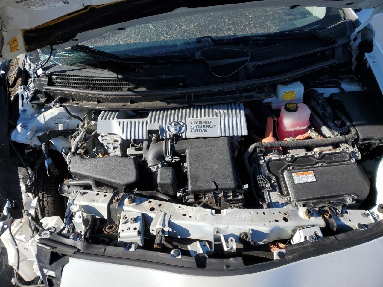 2014 Toyota Prius VIN JTDKN3DU2E0359754 Copart auction photo, front end damage thumbnail 13