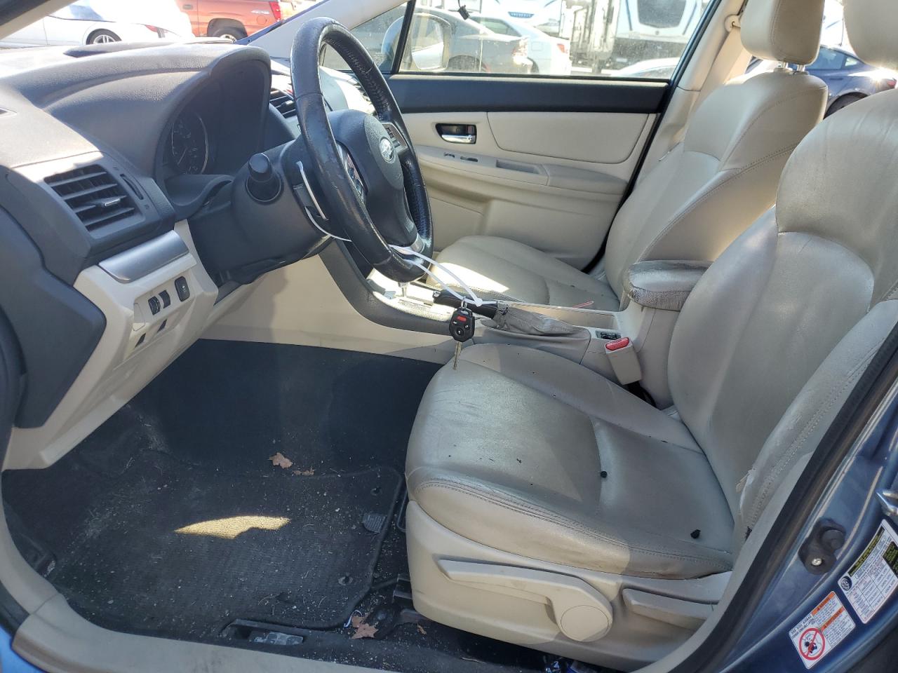 2014 Subaru XV VIN JF2GPAGC4E8296084 Copart auction photo, top/roof damage thumbnail 7