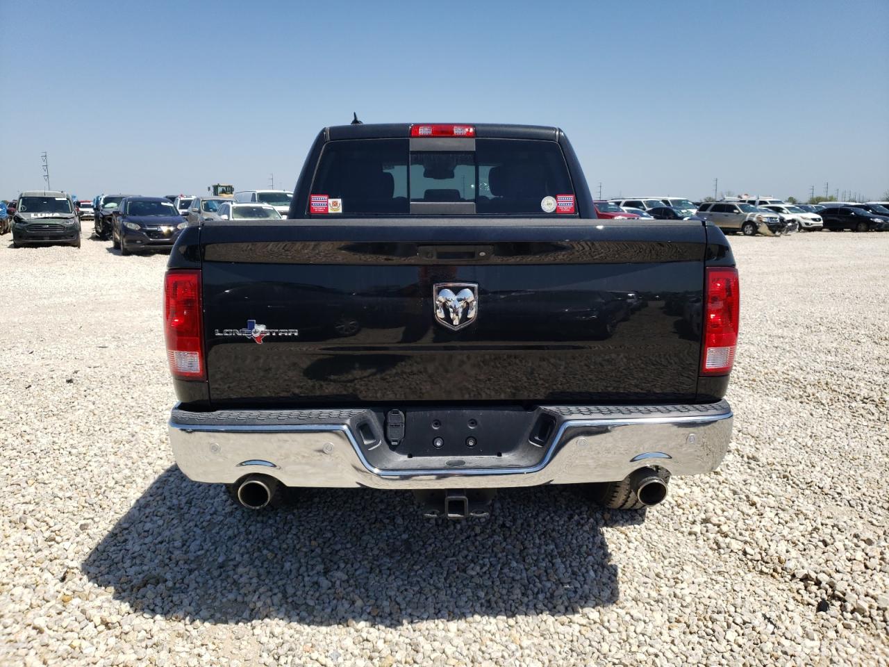 2017 RAM 1500 VIN 1C6RR6LT9HS629673 Copart auction photo, front end damage thumbnail 6