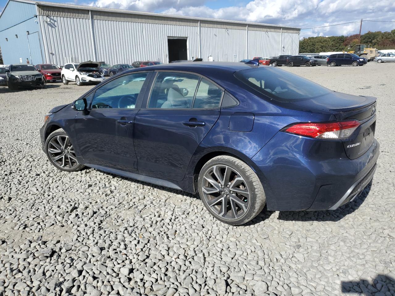 2022 Toyota Corolla VIN 5YFS4MCE7NP127773 Copart auction photo, front end damage thumbnail 2