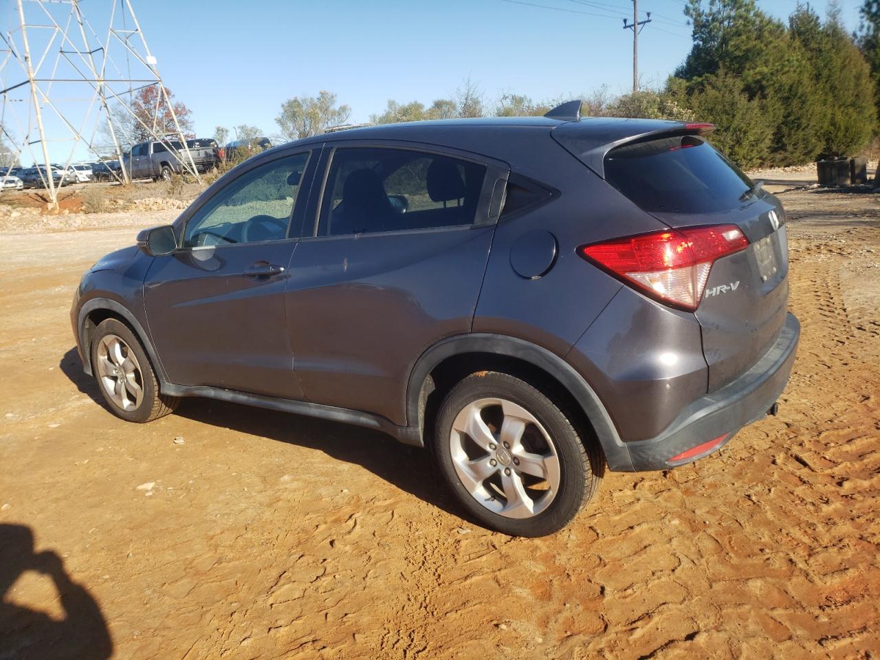 2016 Honda HR-V VIN 3CZRU5H58GM734525 Copart auction photo, front end / side damage thumbnail 2