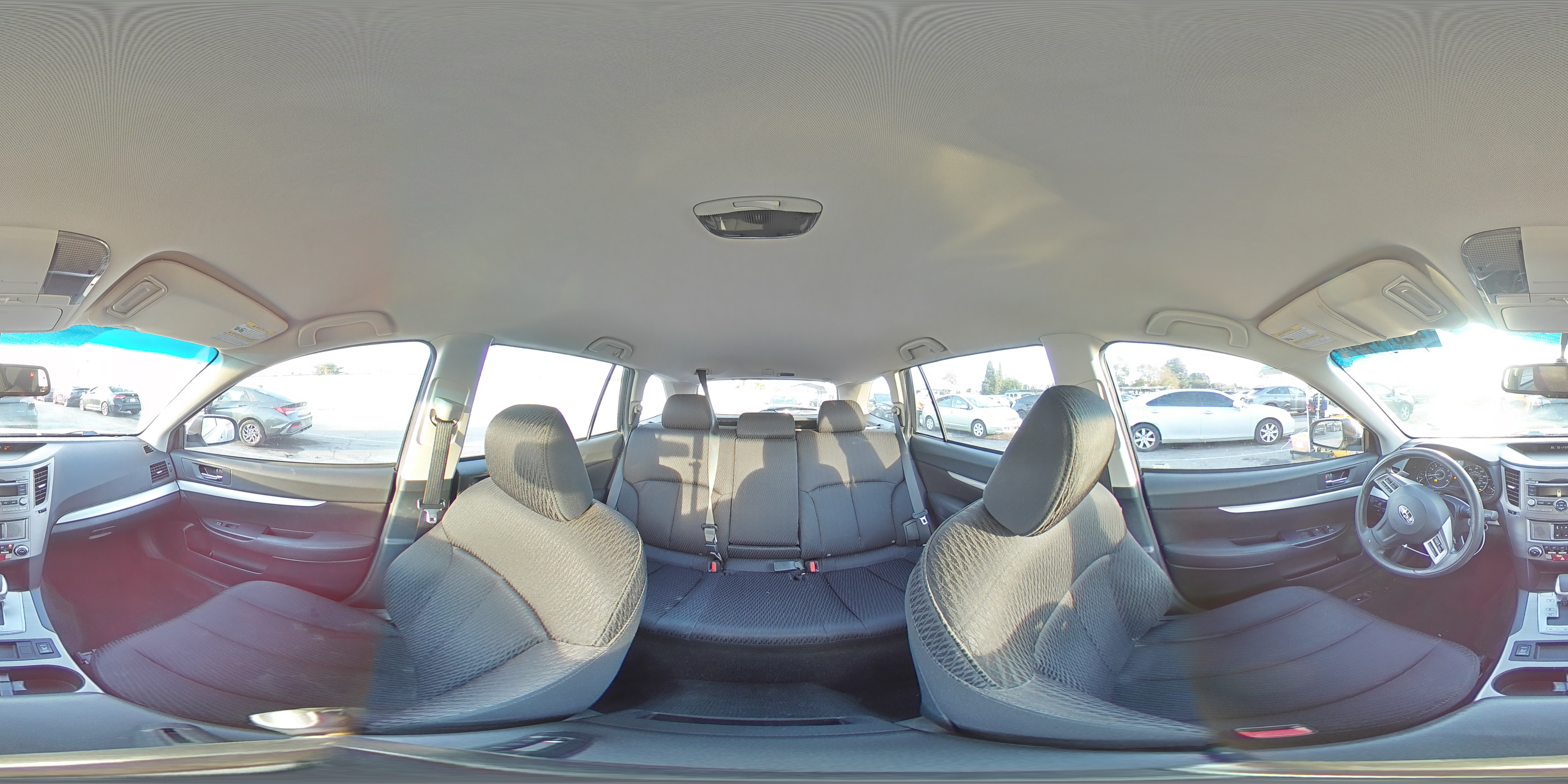 2012 Subaru Outback VIN 4S4BRBAC5C3264607 Copart auction photo, undercarriage / front end damage thumbnail 13