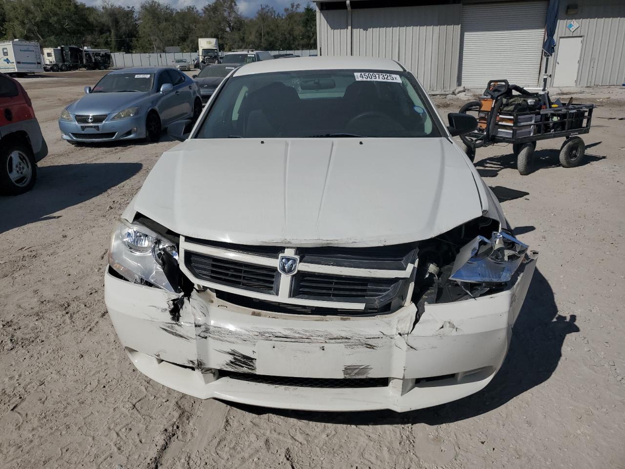 2010 Dodge Avenger VIN 1B3CC4FBXAN150305 Copart auction photo, front end damage thumbnail 5