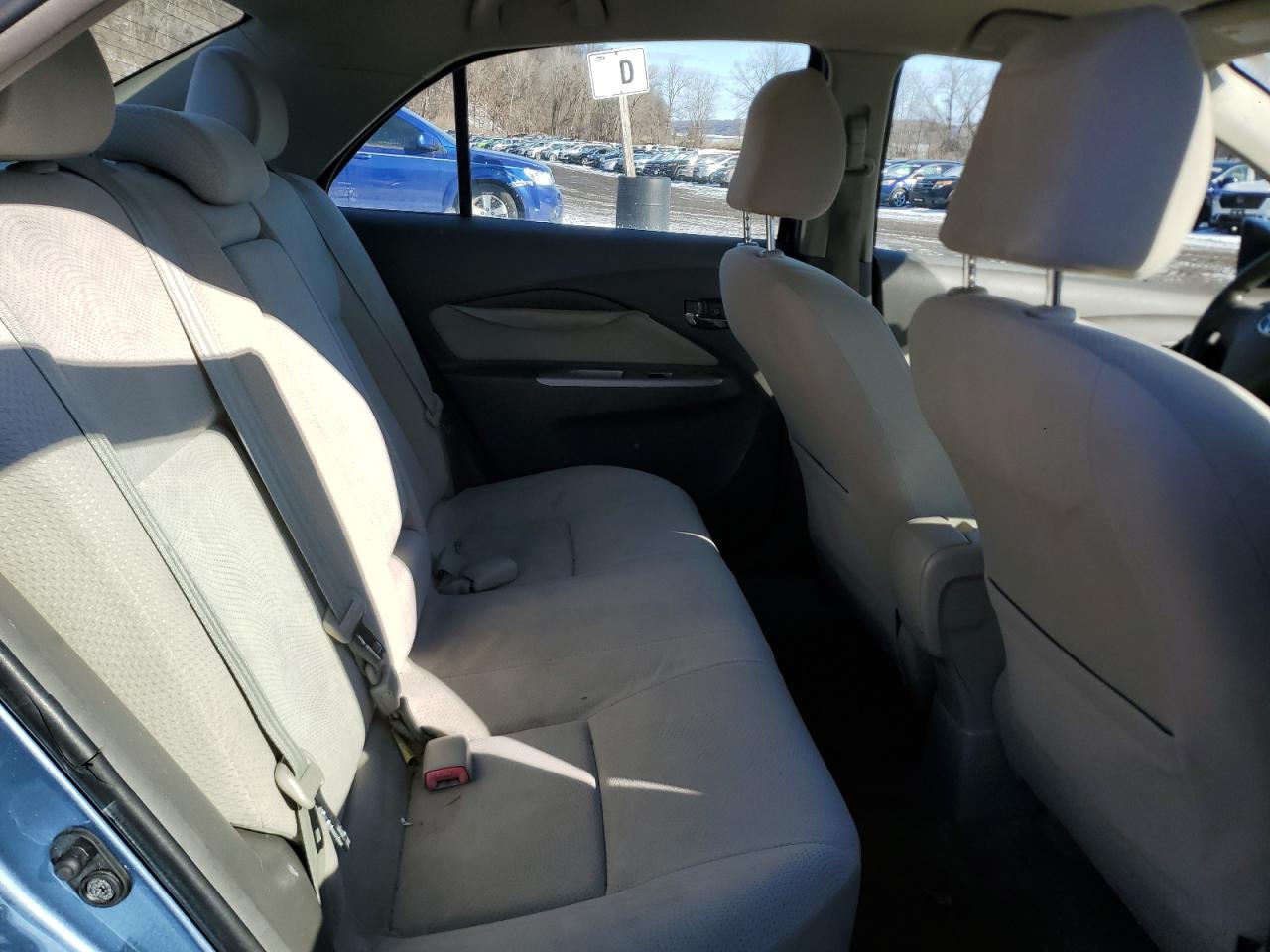 2011 Toyota Yaris VIN JTDBT4K34B1403393 Copart auction photo, minor dent/scratches damage thumbnail 10