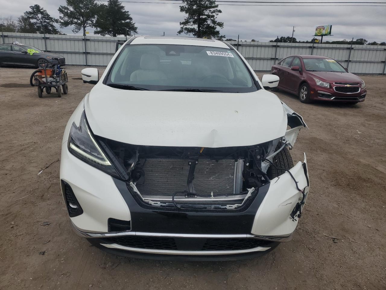 2024 Nissan Murano VIN 5N1AZ2CJ2RC104488 Copart auction photo, front end / frame damage damage thumbnail 5