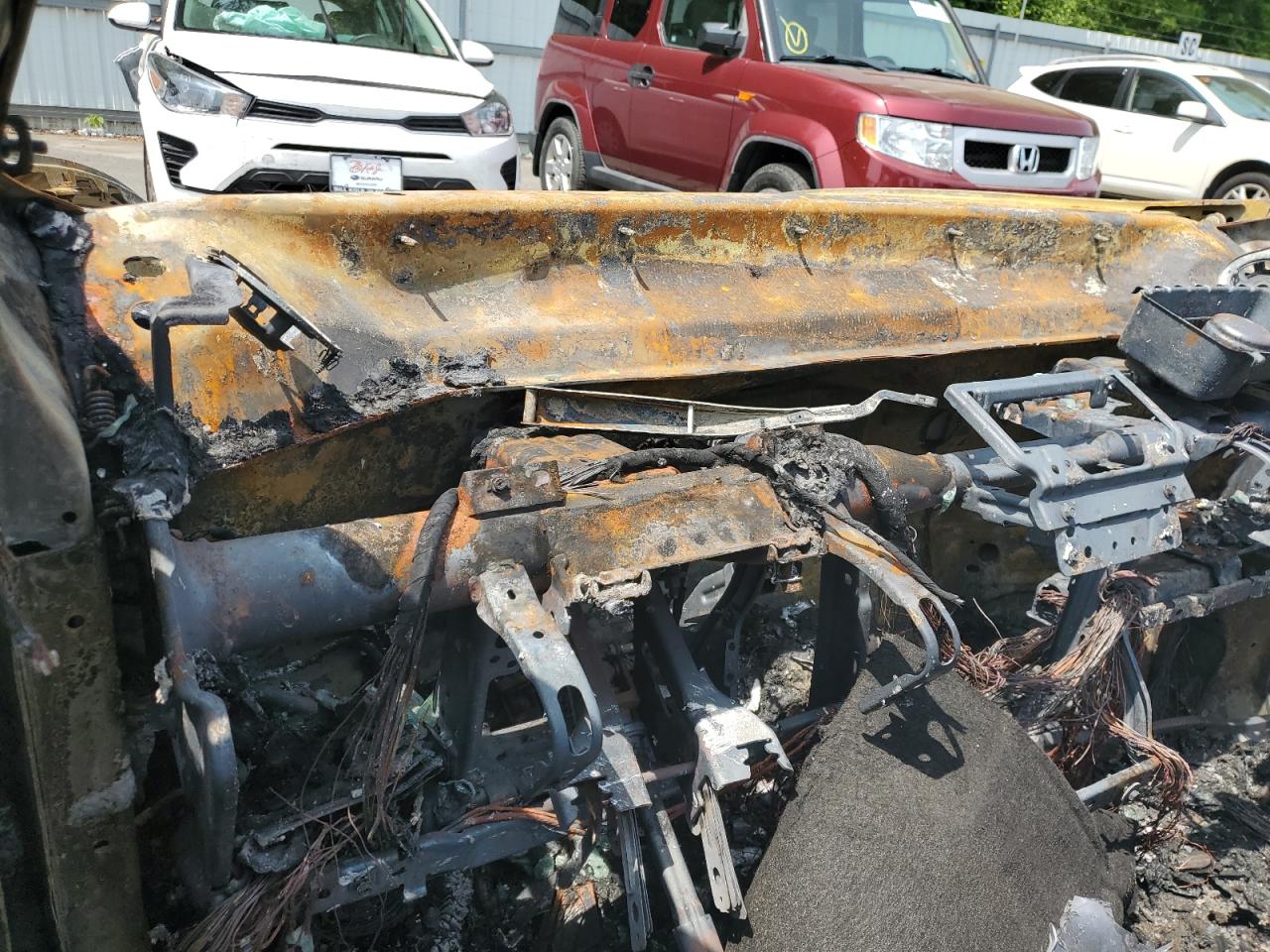 2015 Jeep Grand Cherokee VIN 1C4PJMDB2FW662778 Copart auction photo, burn damage thumbnail 9