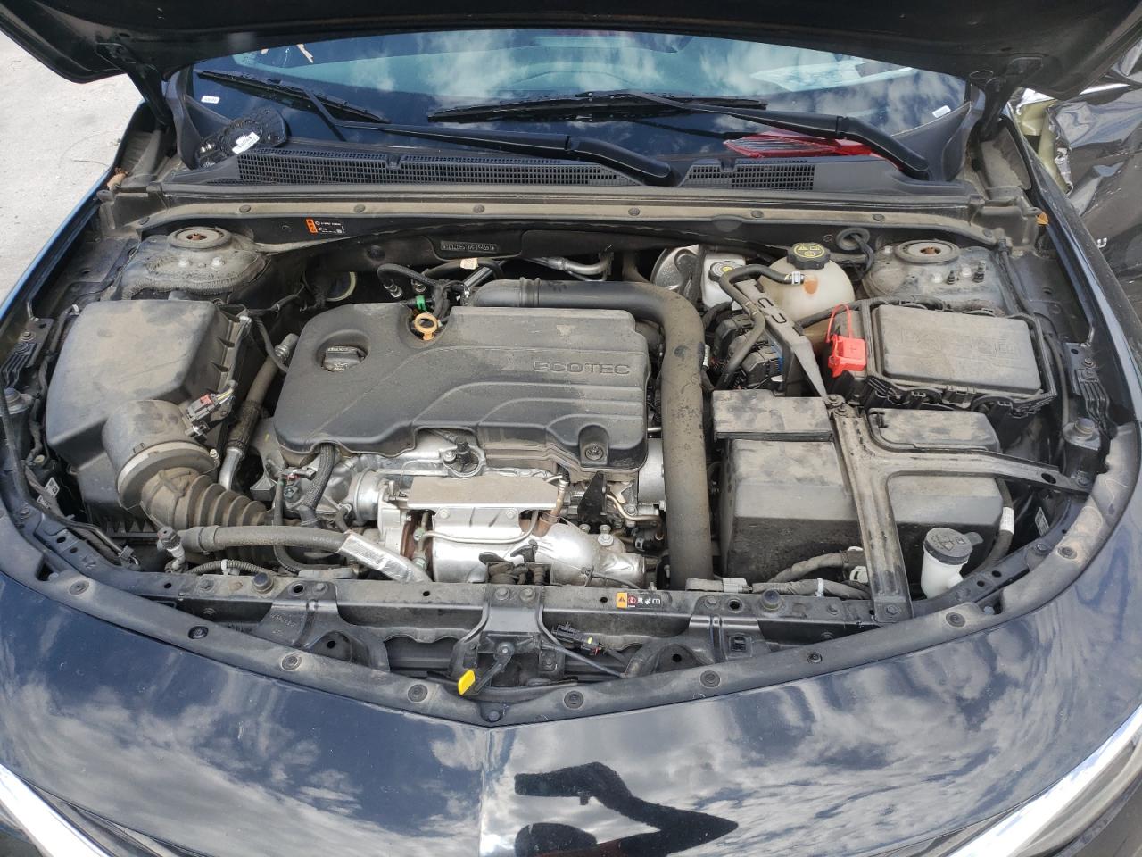 2019 Chevrolet Malibu VIN 1G1ZD5ST8KF194351 Copart auction photo, all over damage thumbnail 7