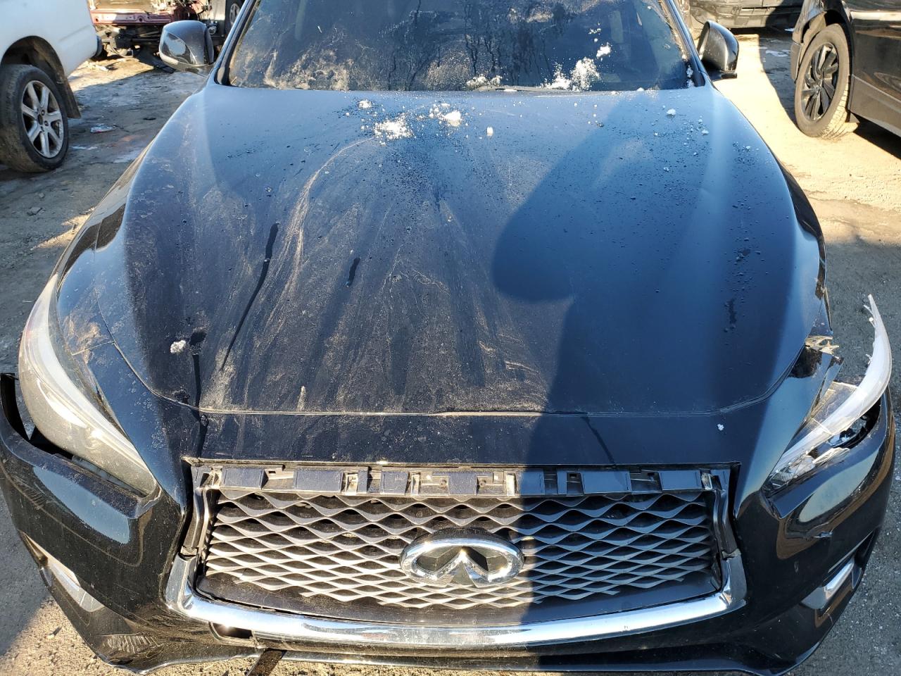 2018 Infiniti Q50 VIN JN1EV7AR9JM432127 Copart auction photo, side / all over damage thumbnail 11