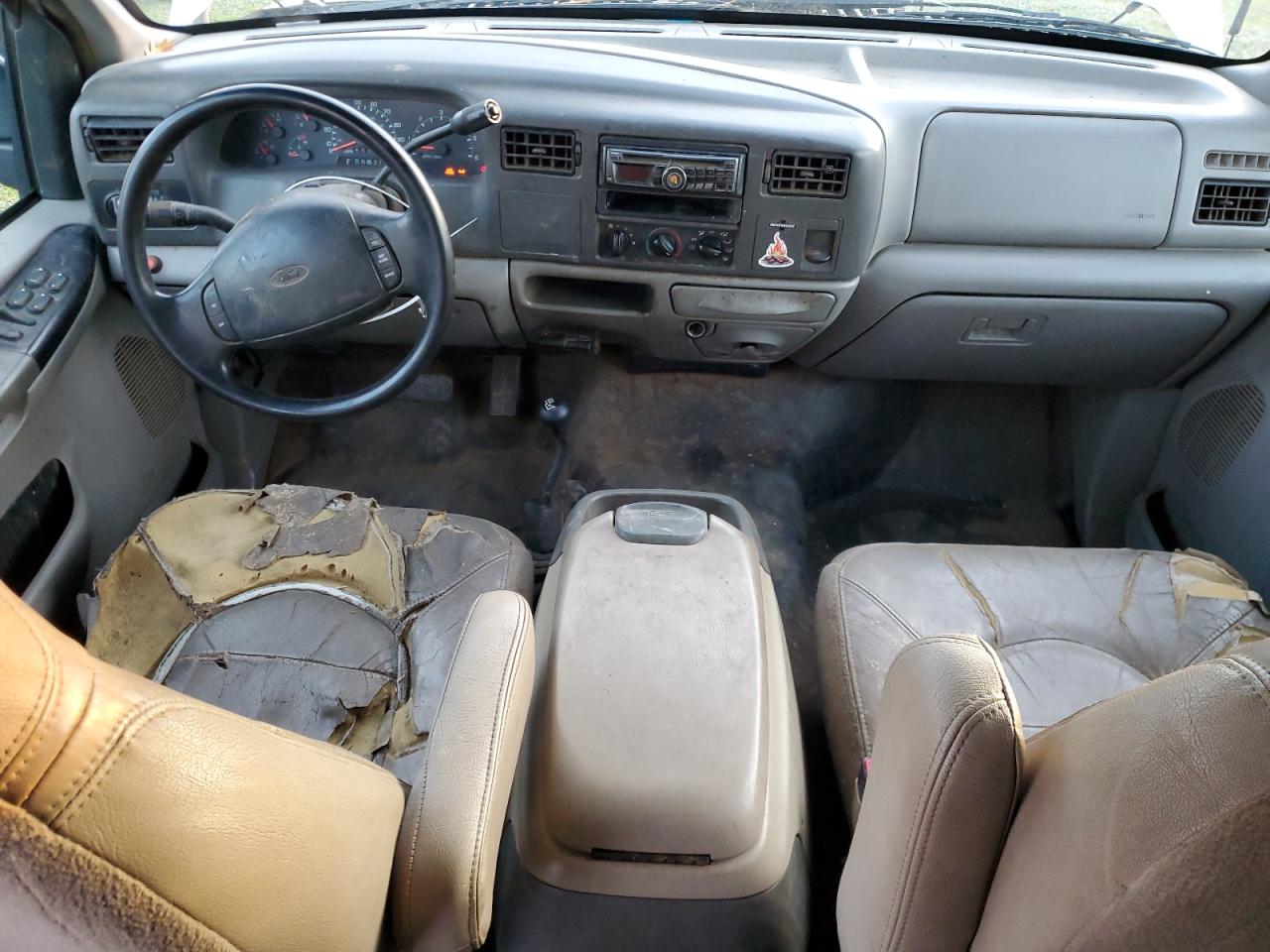 2000 Ford F350 VIN 1FTSW31SXYEC80940 Copart auction photo, front end / side damage thumbnail 8