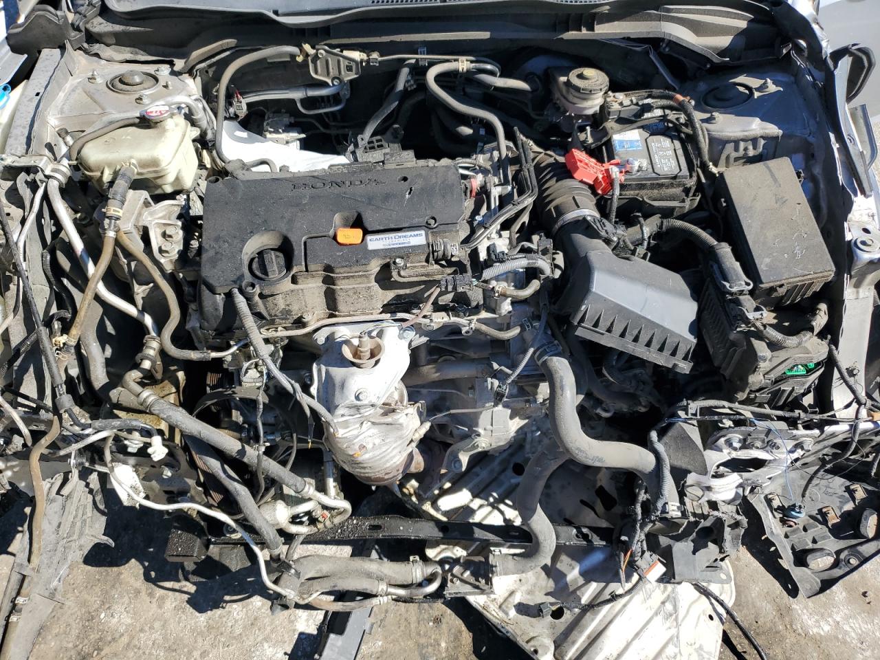 2019 Honda Civic VIN 19XFC2F67KE044869 Copart auction photo, front end damage thumbnail 11