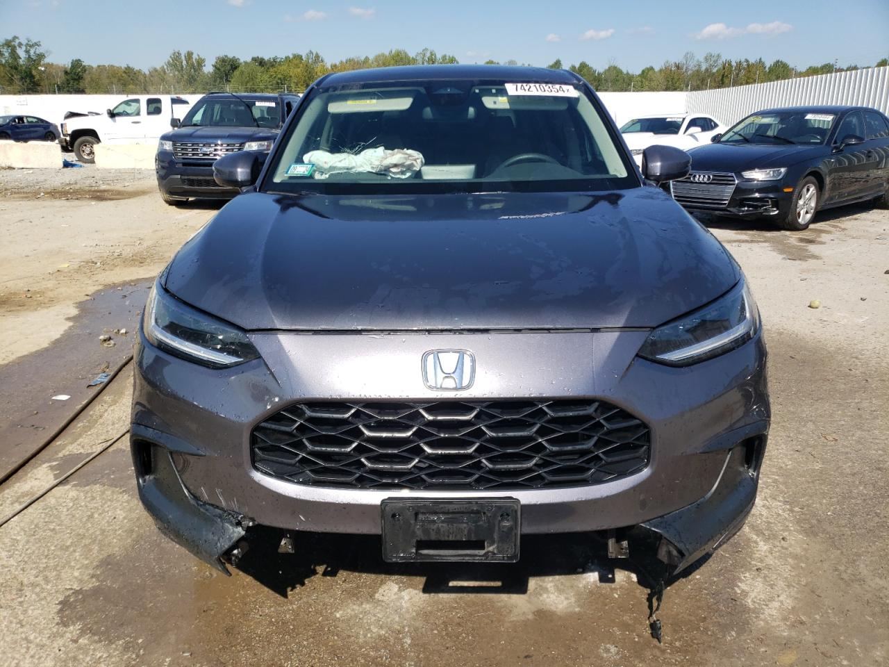 2023 Honda HR-V VIN 3CZRZ2H35PM717390 Copart auction photo, front end / undercarriage damage thumbnail 5