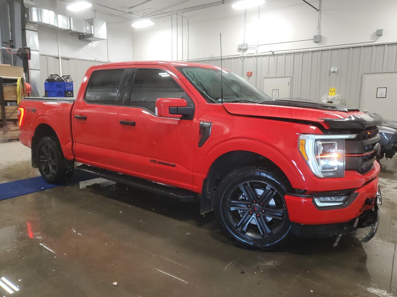 2022 Ford F-150 VIN 1FTFW1E83NKE25656 Copart auction photo, front end damage thumbnail 4