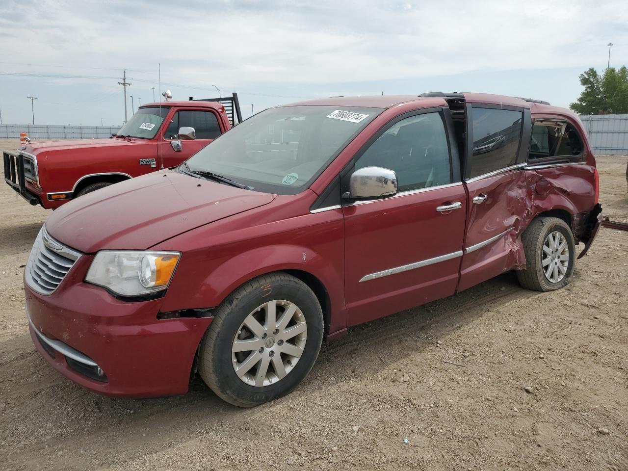 2012 Chrysler Town & Country VIN 2C4RC1CG3CR134038