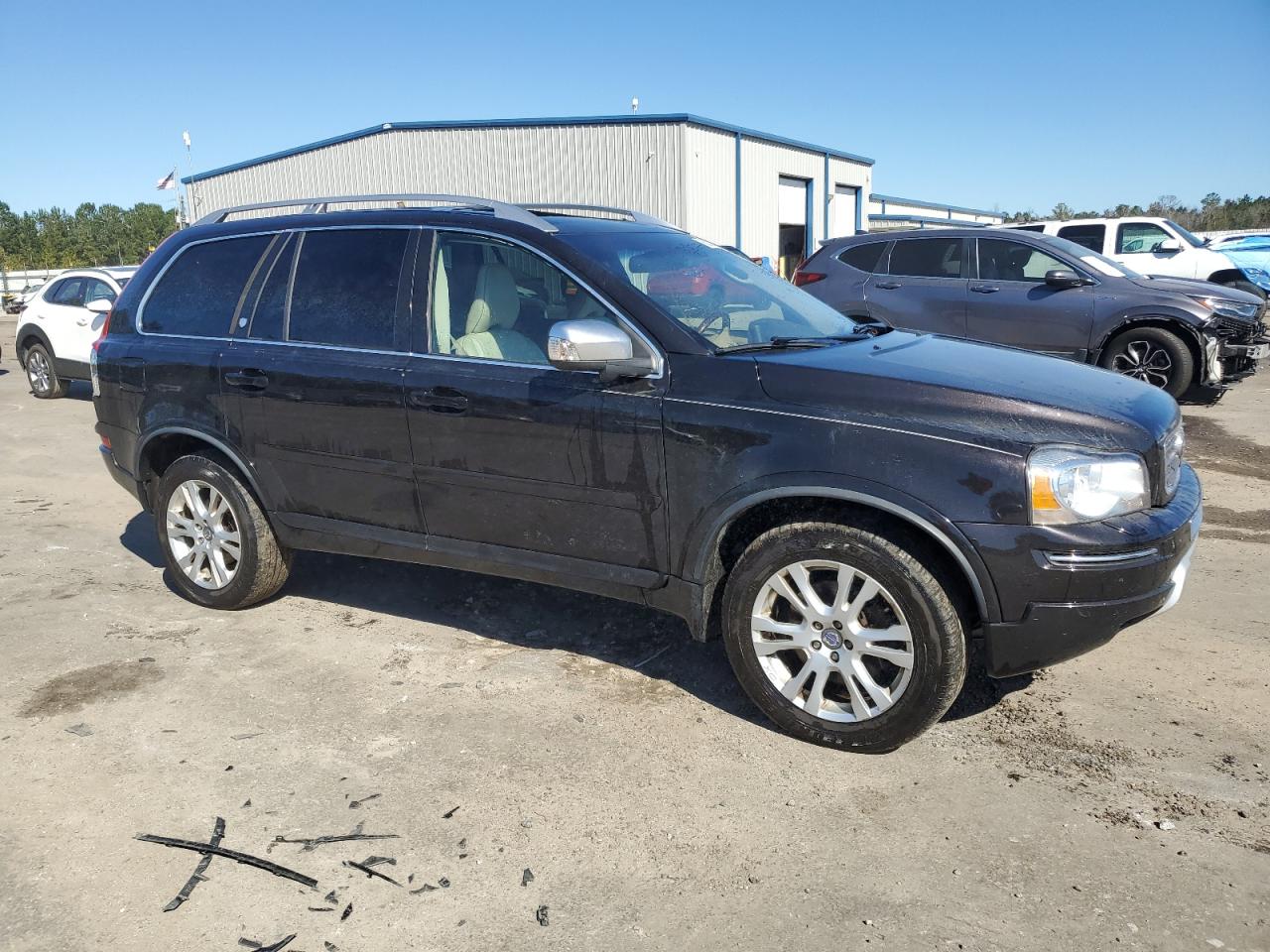 2013 Volvo XC90 VIN YV4952CZ2D1657829 Copart auction photo, top/roof damage thumbnail 4