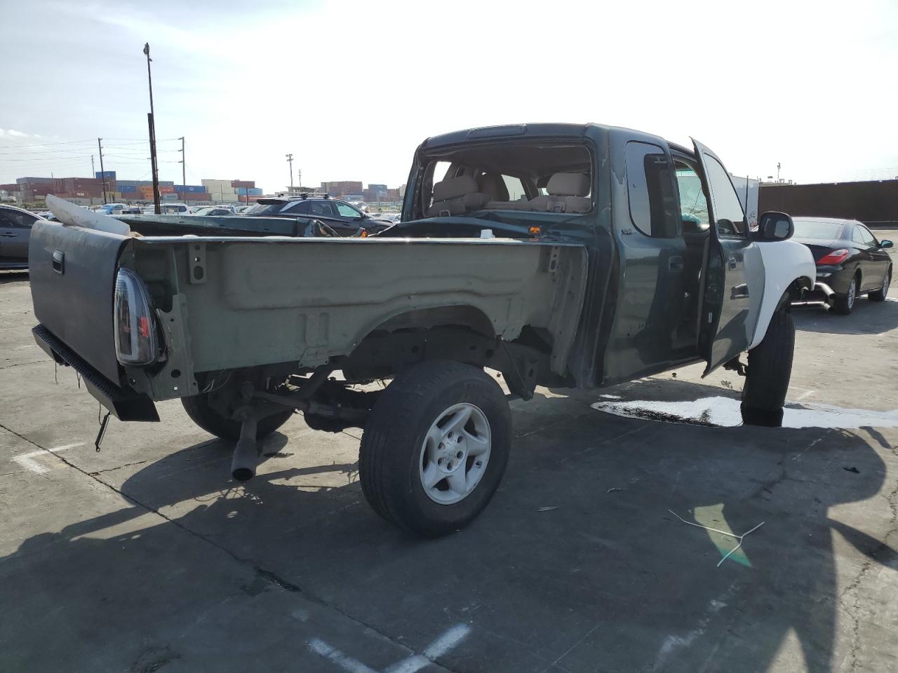2002 Toyota Tundra VIN 5TBRT34162S320497 Copart auction photo, all over damage thumbnail 3