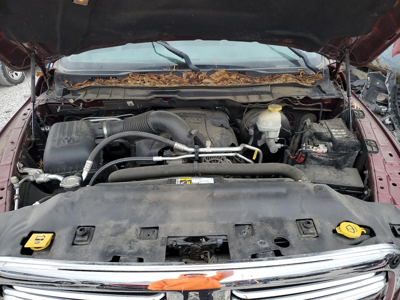 2017 RAM 1500 VIN 1C6RR7GT2HS530905 Copart auction photo, front end damage thumbnail 11