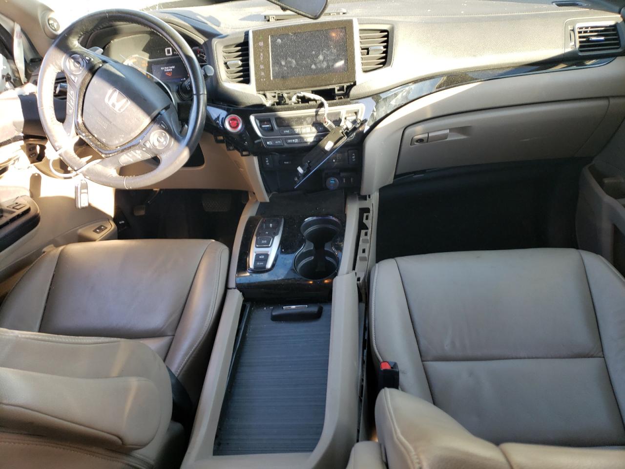 2016 Honda Pilot VIN 5FNYF6H96GB040411 Copart auction photo, all over damage thumbnail 8