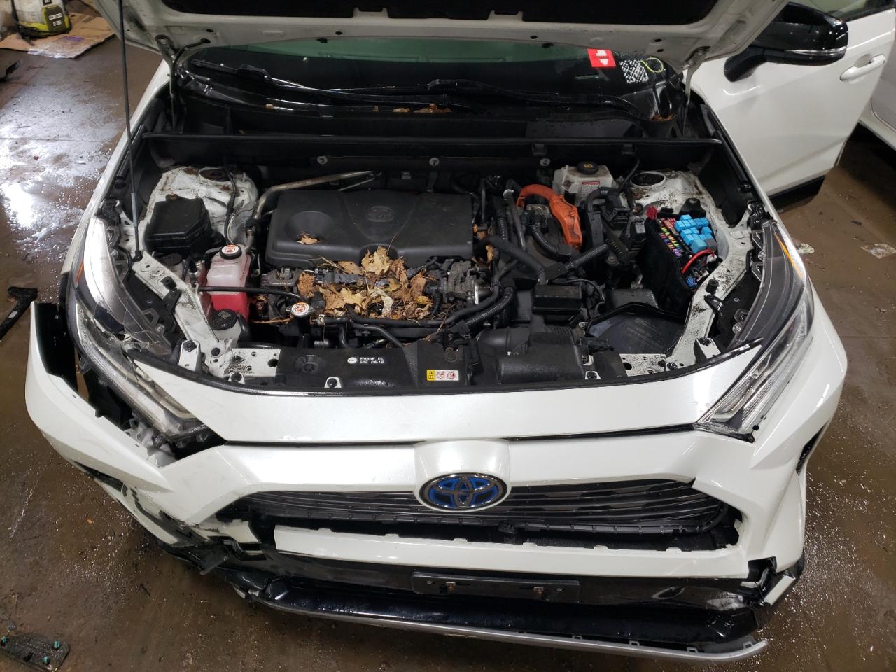 2021 Toyota RAV 4 VIN JTME6RFV2MJ010167 Copart auction photo, all over / rear end damage thumbnail 11