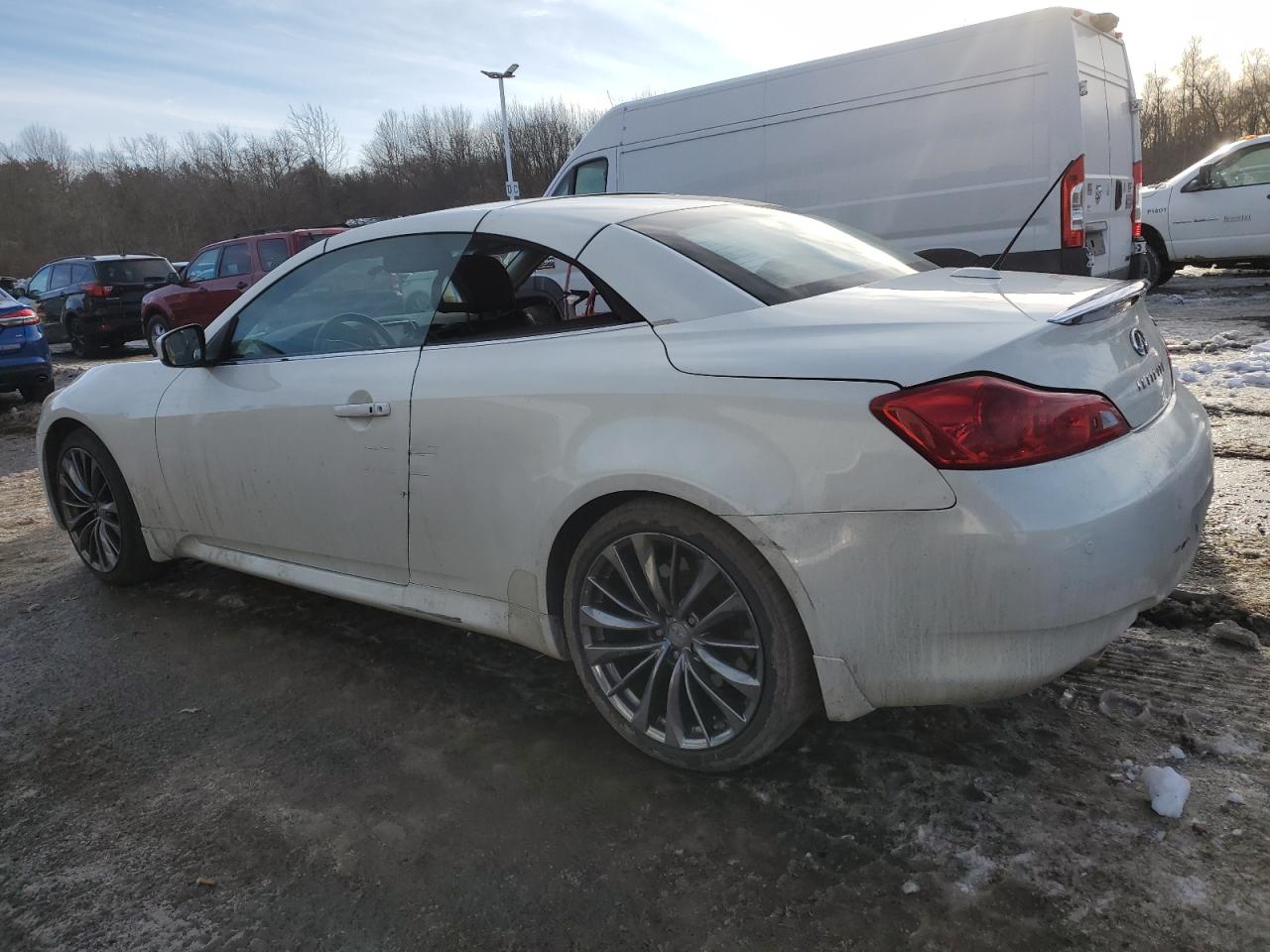 2010 Infiniti G VIN JN1CV6FE8AM353569 Copart auction photo, side / minor dent/scratches damage thumbnail 2