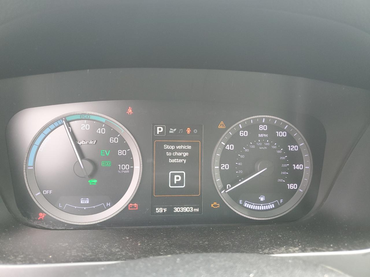 2017 Hyundai Sonata VIN KMHE24L10HA059207 Copart auction photo, mechanical / minor dent/scratches damage thumbnail 9