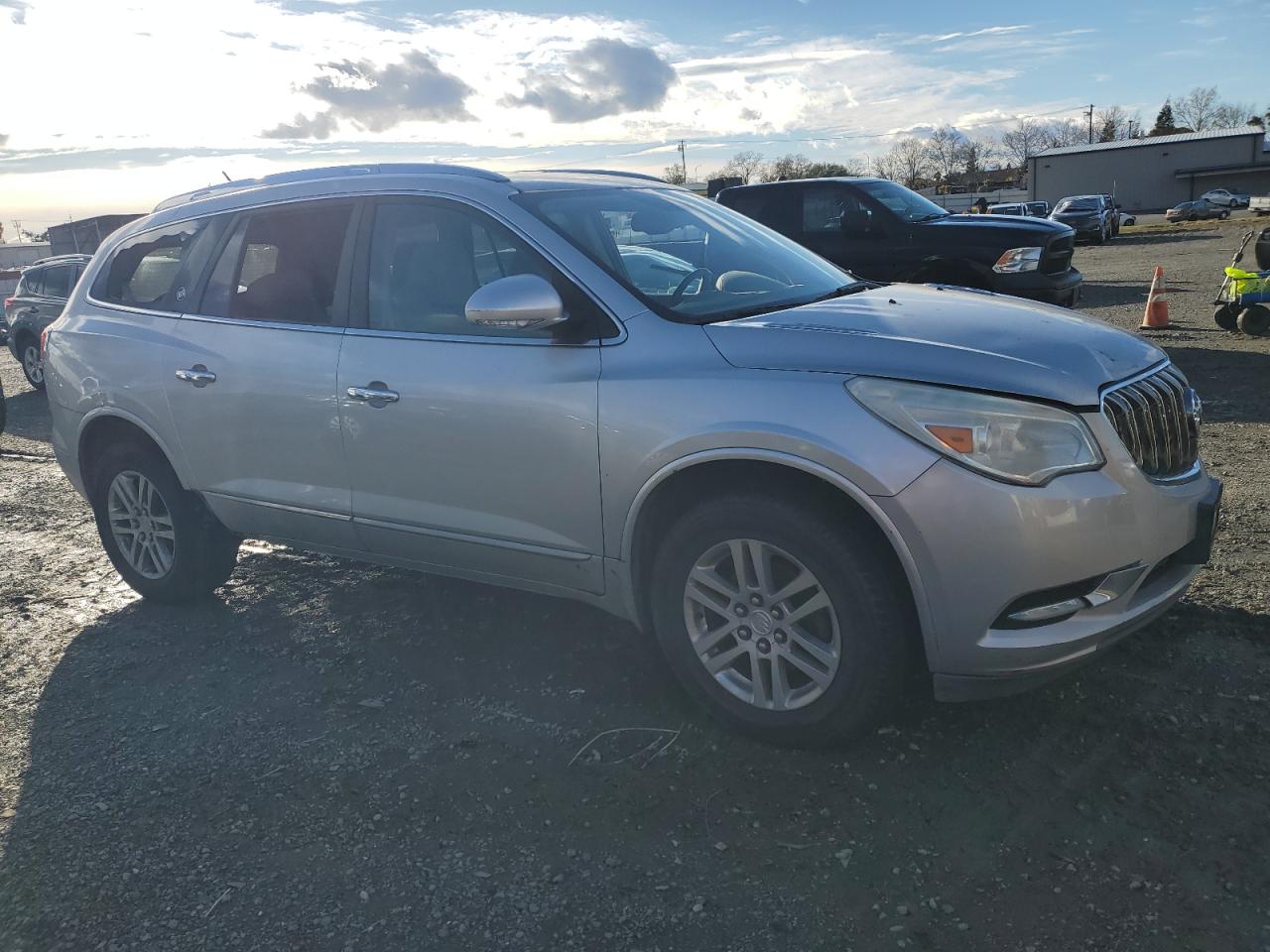2014 Buick Enclave VIN 5GAKRAKD8EJ200986 Copart auction photo, all over damage thumbnail 4