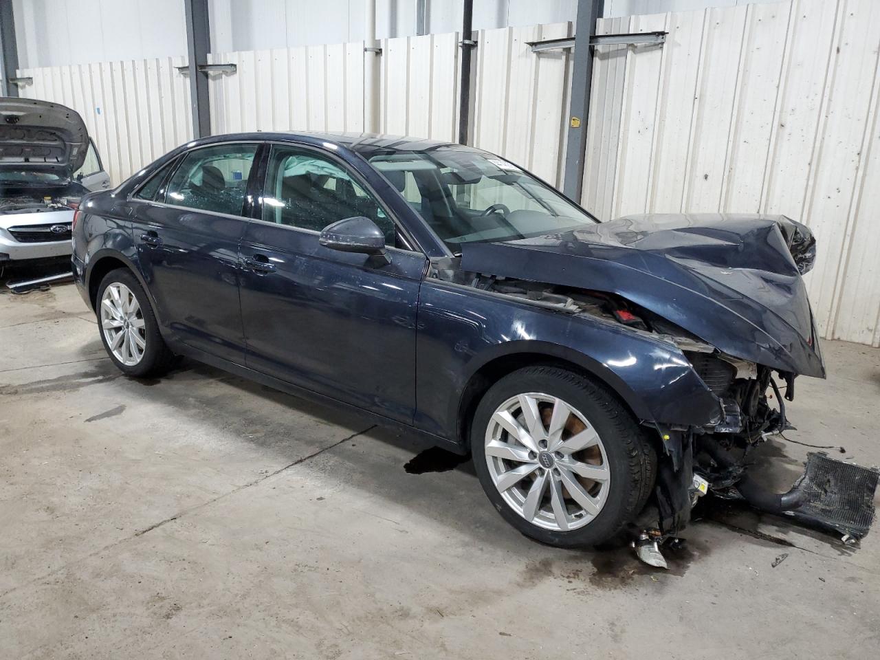 2017 Audi A4 VIN WAUANAF41HN002700 Copart auction photo, front end damage thumbnail 4