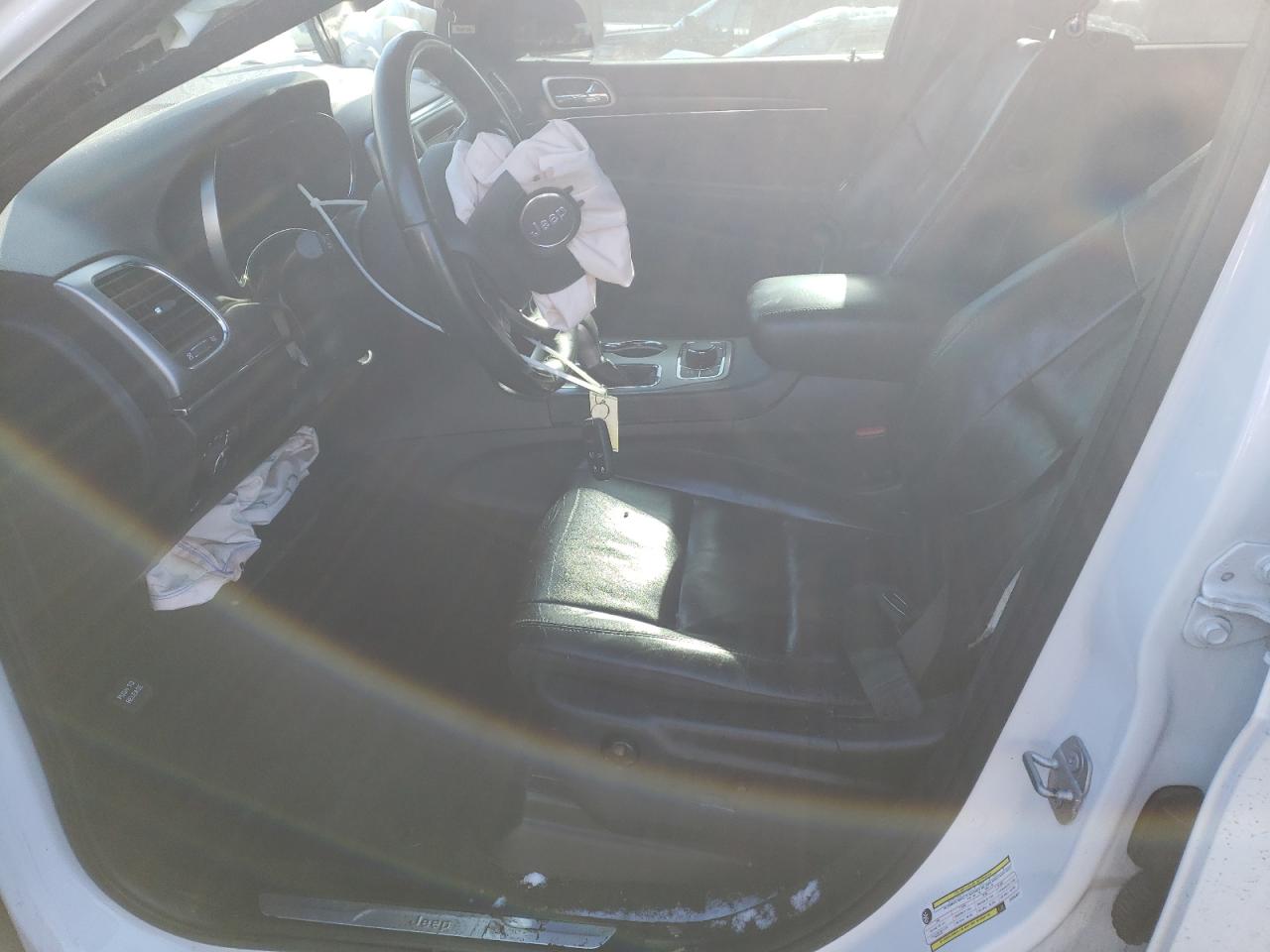 2018 Jeep Grand Cherokee VIN 1C4RJFBG7JC244021 Copart auction photo, front end / side damage thumbnail 7