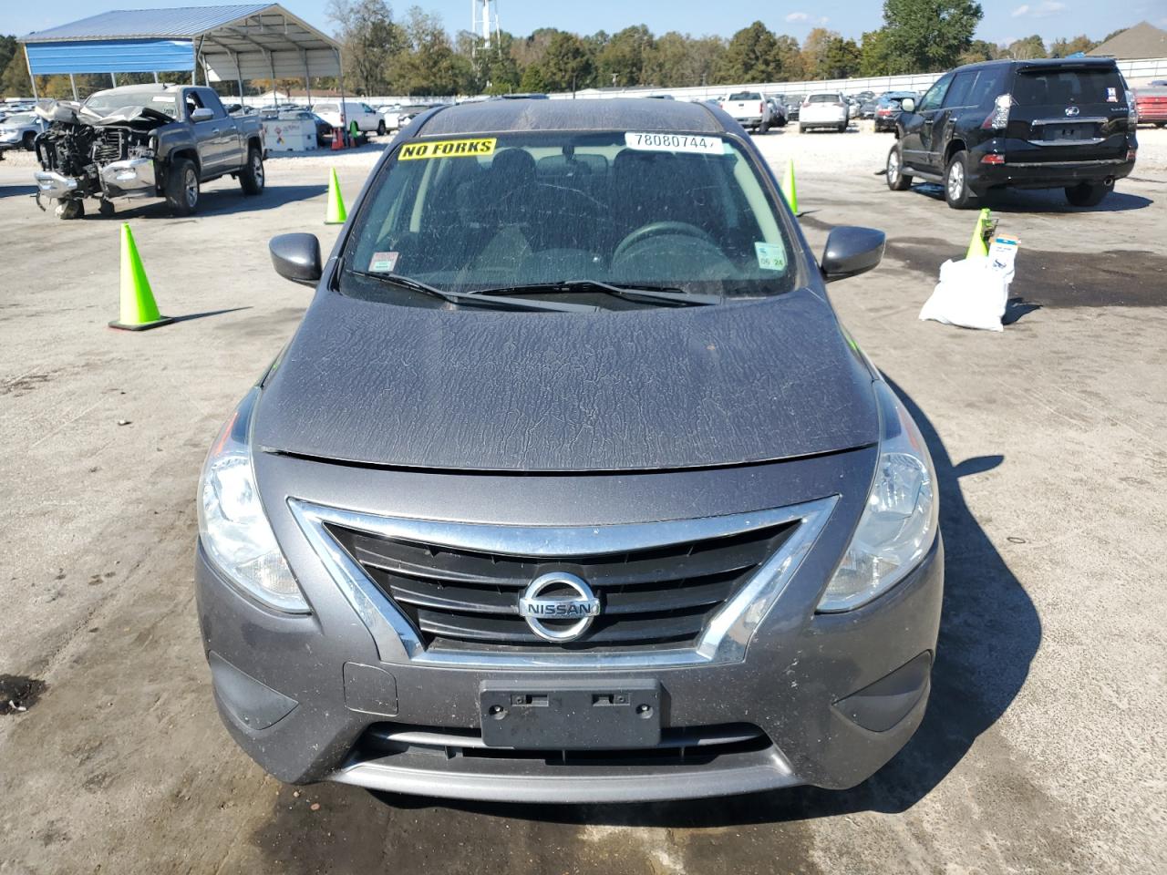 2018 Nissan Versa VIN 3N1CN7AP6JL816754 Copart auction photo, rear end / side damage thumbnail 5