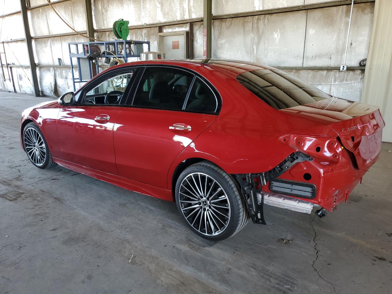 2024 Mercedes-Benz C-klasse VIN W1KAF4GB8RR227663 Copart auction photo, rear end damage thumbnail 2