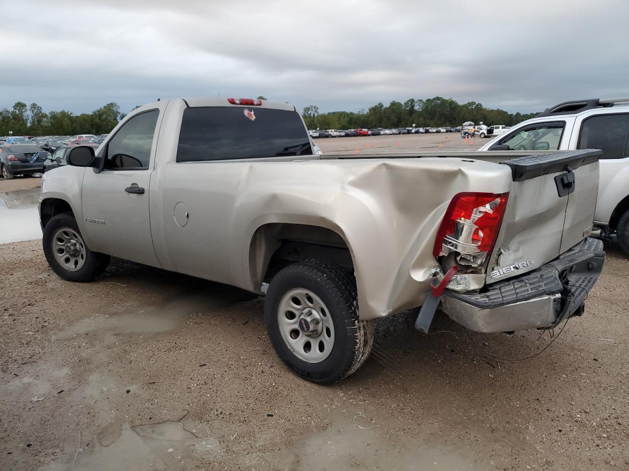 2009 GMC Sierra VIN 1GTEC14X49Z180828 Copart auction photo, rear end damage thumbnail 2