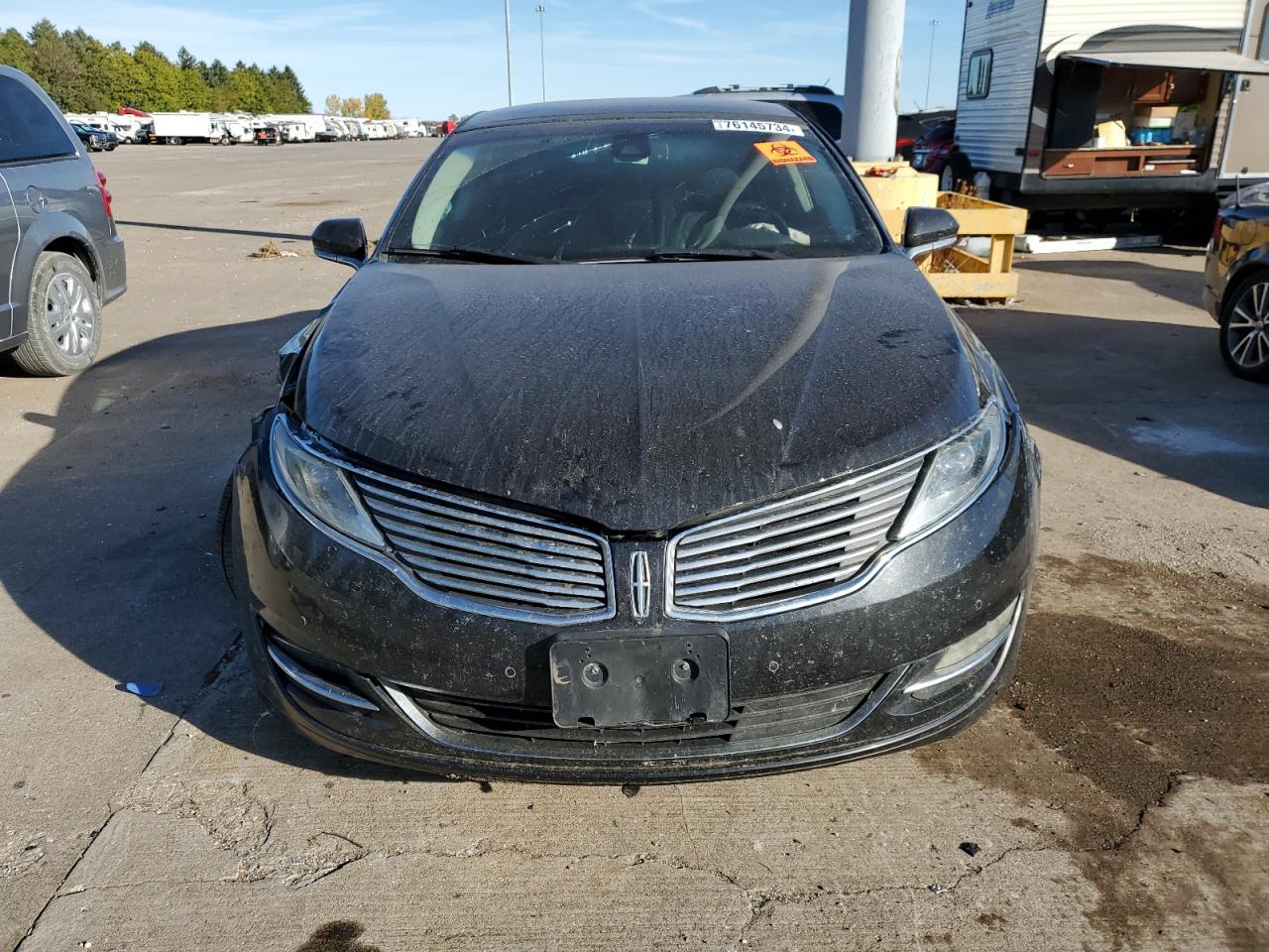 2013 Lincoln MKZ VIN 3LN6L2JK0DR800599 Copart auction photo, all over / mechanical damage thumbnail 5