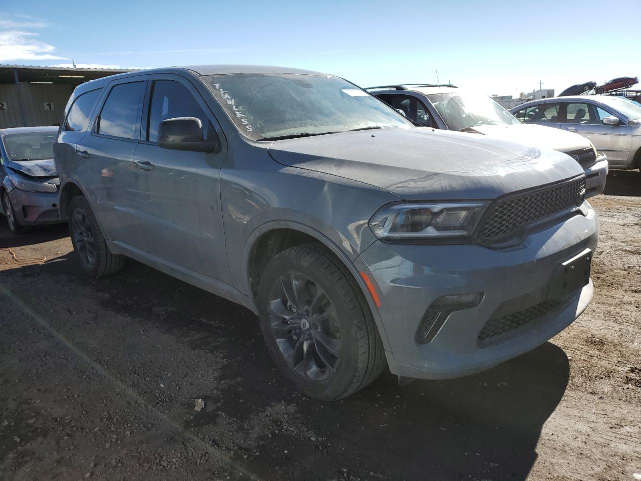 2021 Dodge Durango VIN 1C4RDJAG9MC792246 Copart auction photo, rear end damage thumbnail 4