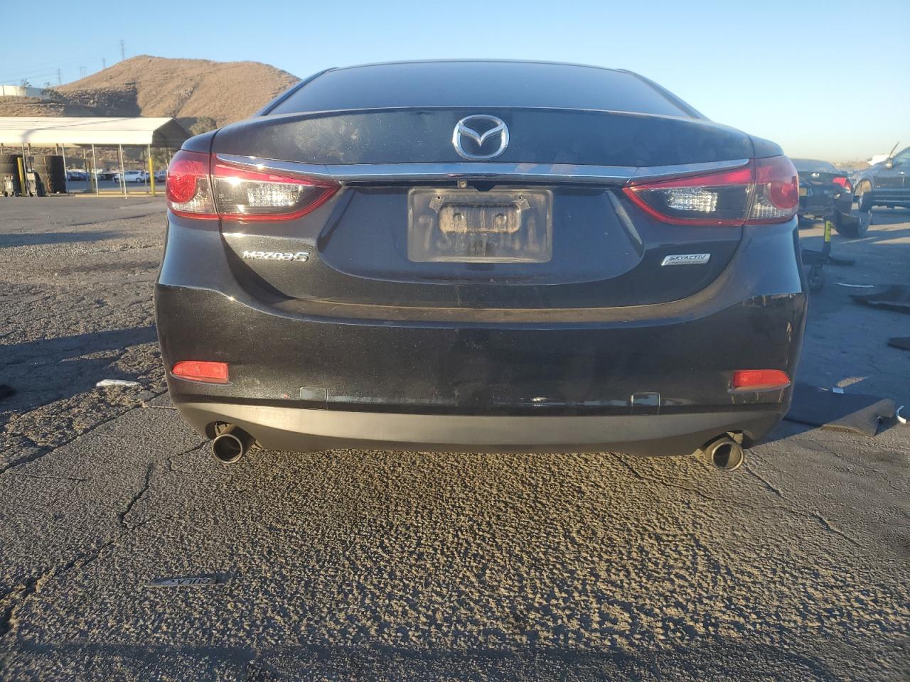 2016 Mazda 6 VIN JM1GJ1V57G1470410 Copart auction photo, front end / side damage thumbnail 6