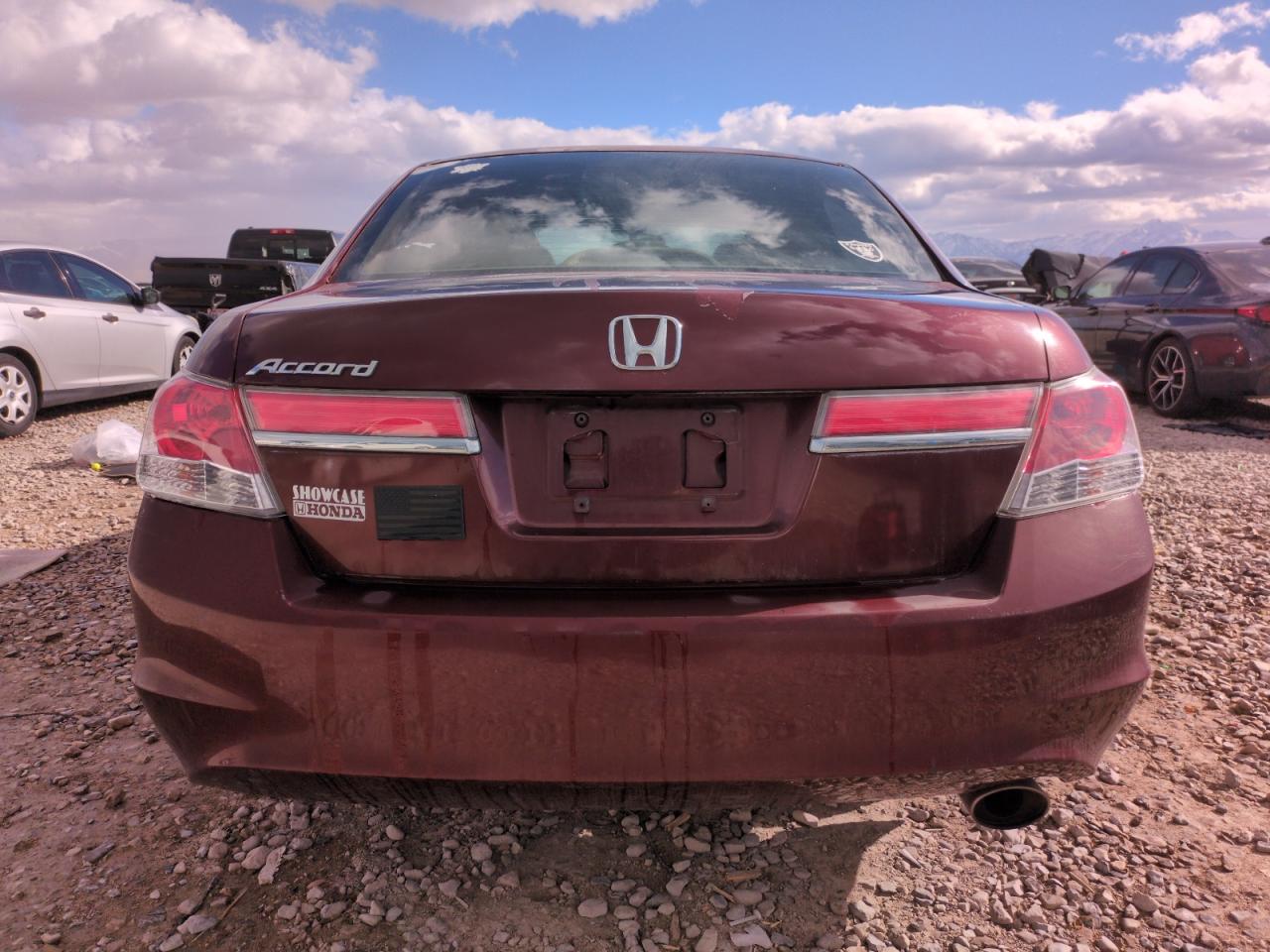 2011 Honda Accord VIN 1HGCP2F47BA040282 Copart auction photo, front end / rear end damage thumbnail 6
