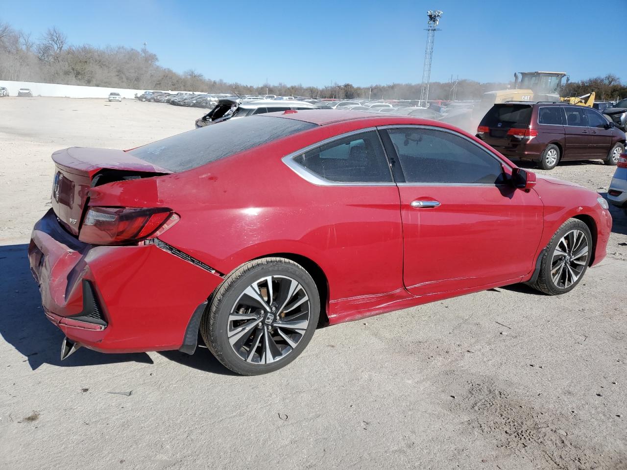 2016 Honda Accord VIN 1HGCT2B97GA000630 Copart auction photo, rear end damage thumbnail 3